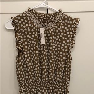 Brand New Jcrew Sleeveless Dress